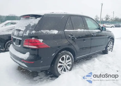 2016 Mercedes-Benz Gle 350 4Matic из США, поврежденный, VIN 4JGDA5HB3GA630953